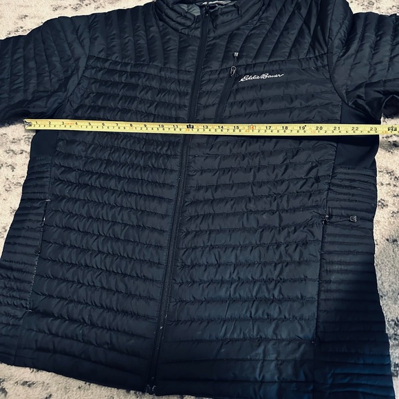 Eddie Bauer First Ascent MicroTherm Storm Down Jacket Large Puffer Coat - Picture 3 of 10